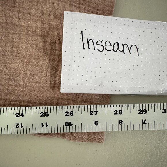 Faherty Womens Diego Sleeveless Organic Gauzy Cotton Jumpsuit Size S Pale Pink - Picture 11 of 13